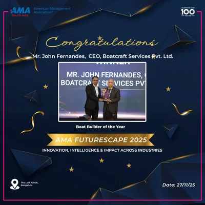 Mr. John Fernandes, CEO, Boatcraft Services Pvt